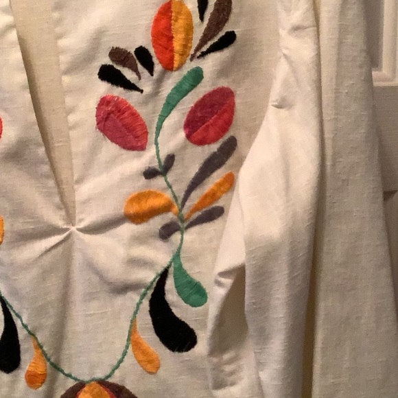 Handmade Men’s shirt from 1977 by my wife. 17” at shoulders 20”sleeves 30” long - Picture 4 of 7